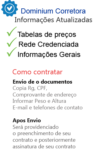 documentos - contratação convenio medico Cruz Azul