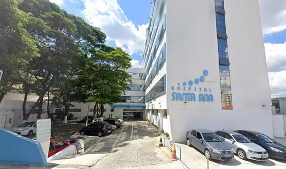 Fachada do Hospital Santa Ana em São Caetano do Sul